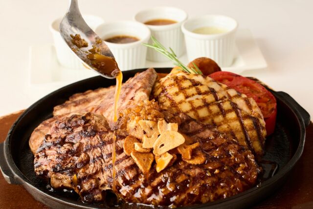 BAY GRILL 3種のミートプラッター
